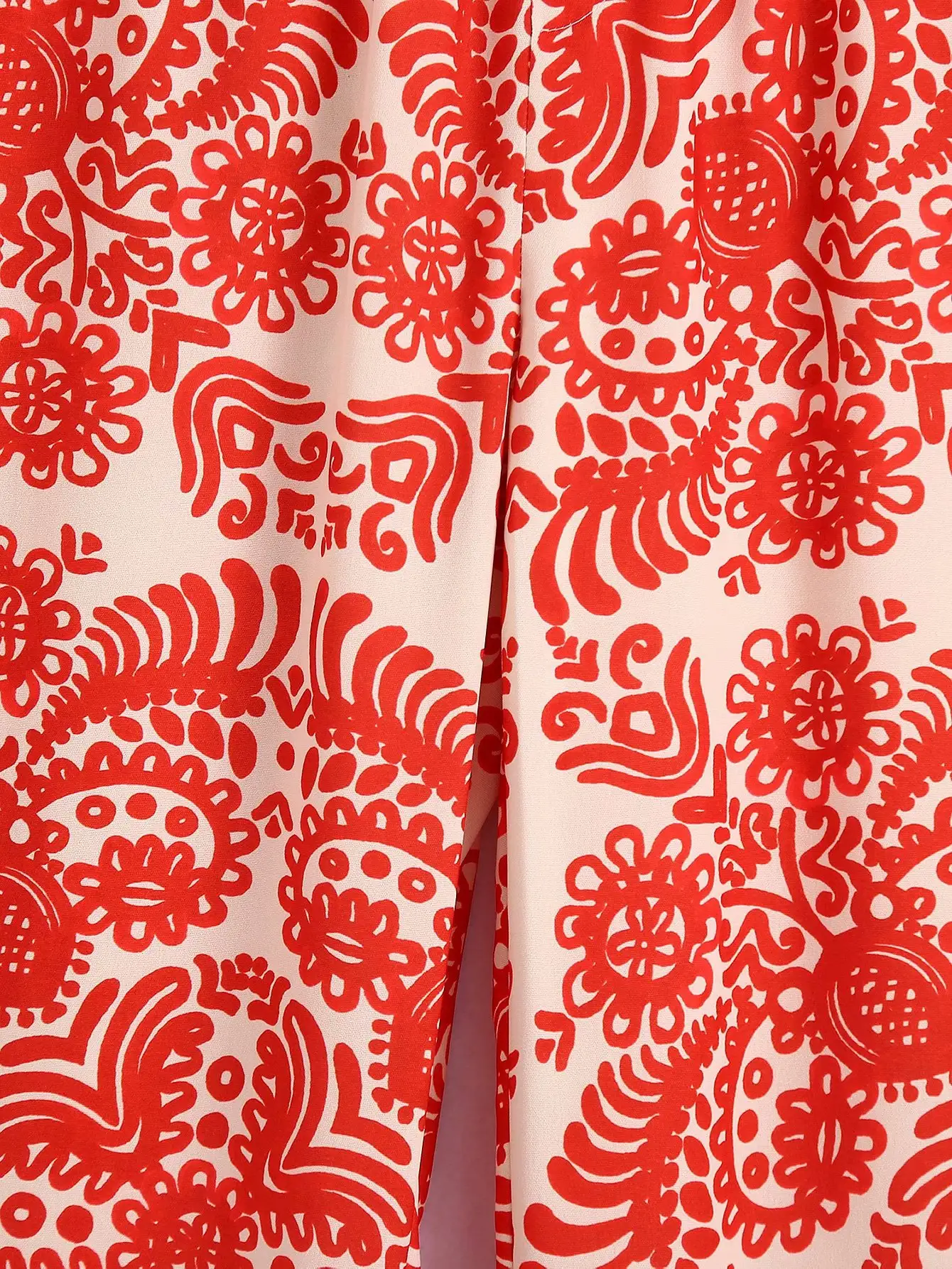 Printed Home Trousers Women's Casual Pants