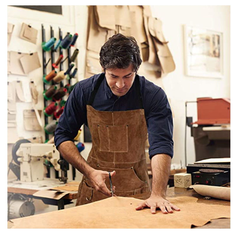 Canvas Apron Woodworking Electrician Floral Overalls