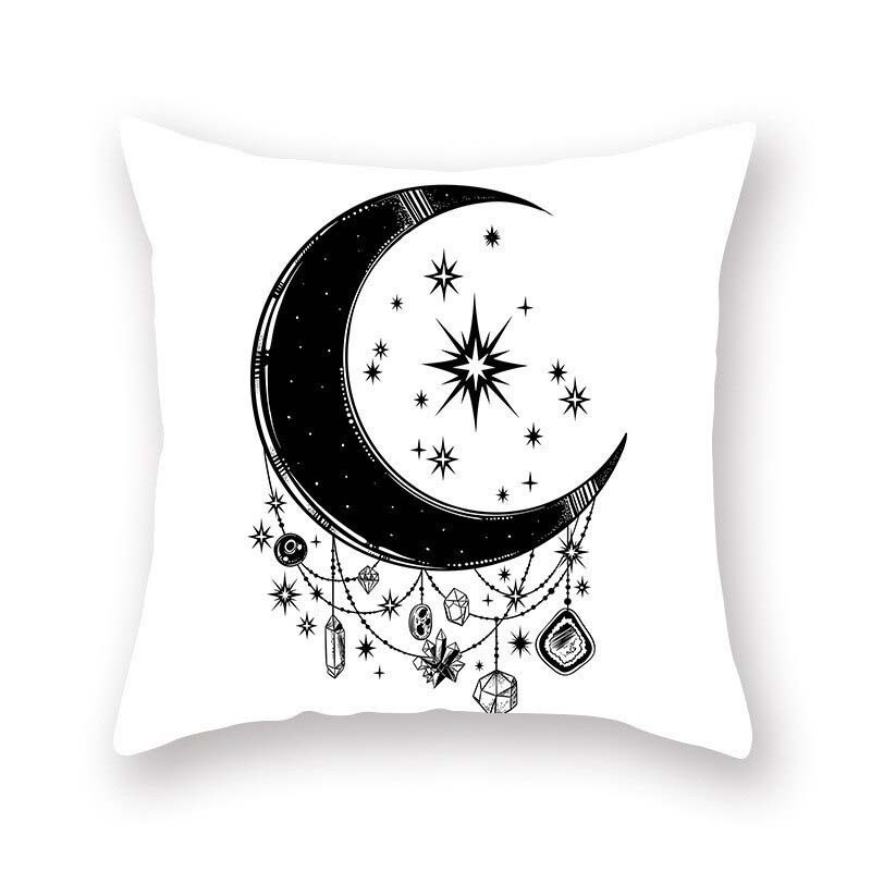 Title 1, Housse de coussin imprimée cristal Moon XINGX p...