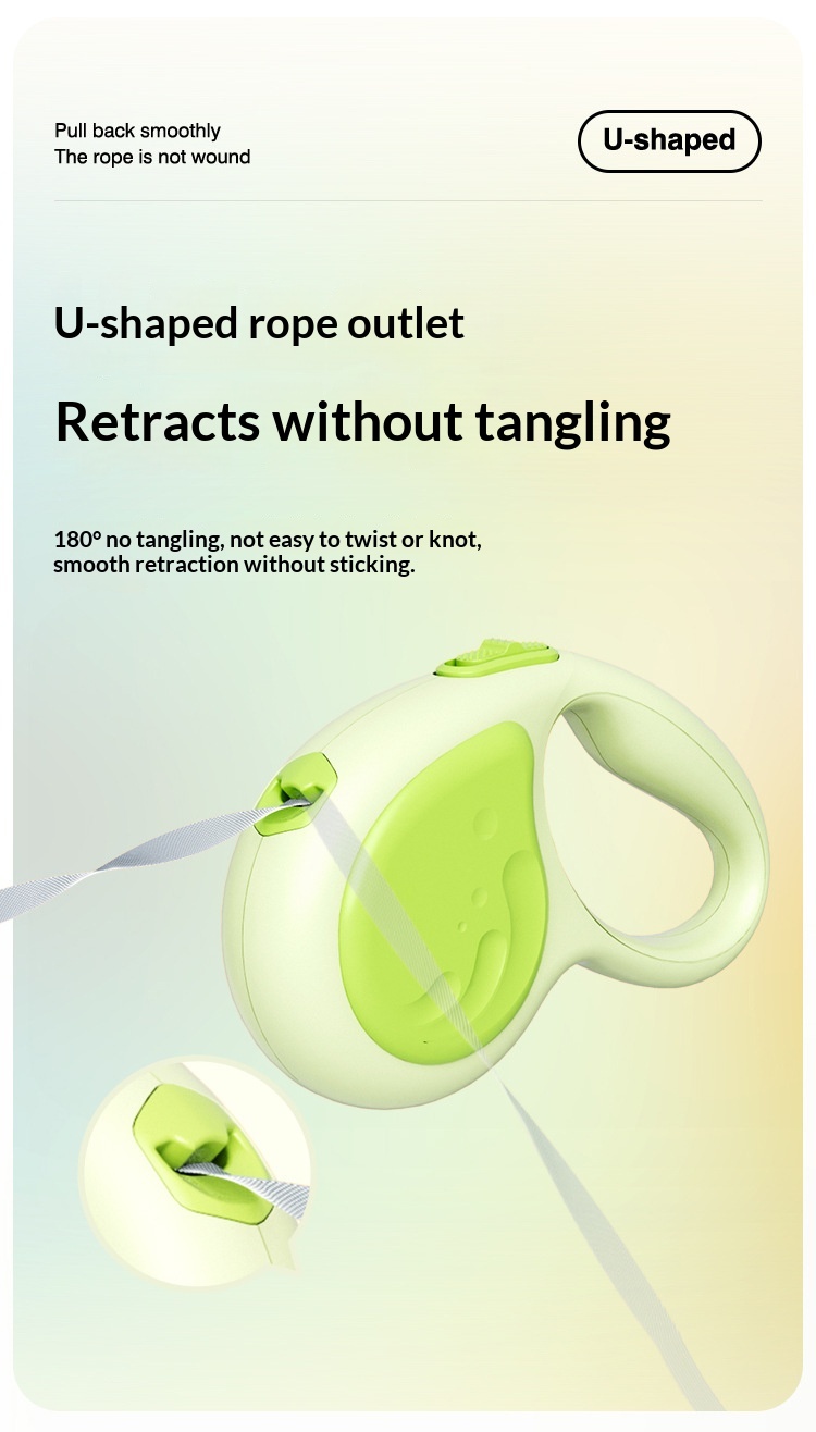 Retractable Dog Leash Shock Absorbing Design For Large Dogs Durable Extendable Leash For Walking detail photo 19