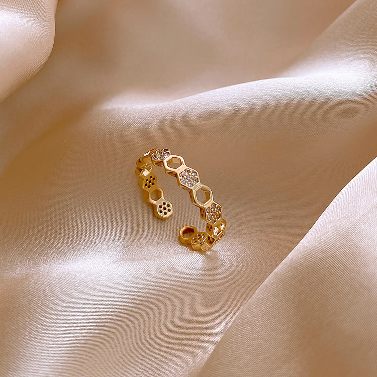 Women's Fashion Personalized Plated Coin Ring