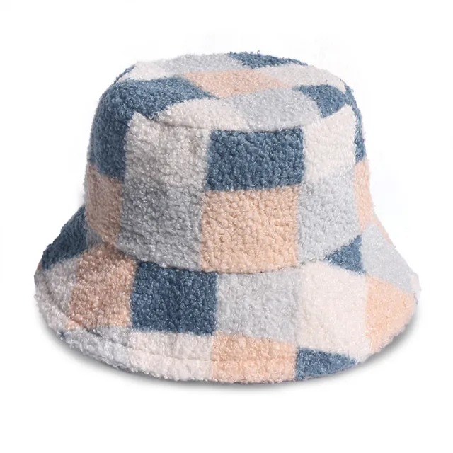 Fashion Personality Fisherman Hat Autumn And Winter Cyan - Shop at LoveMi