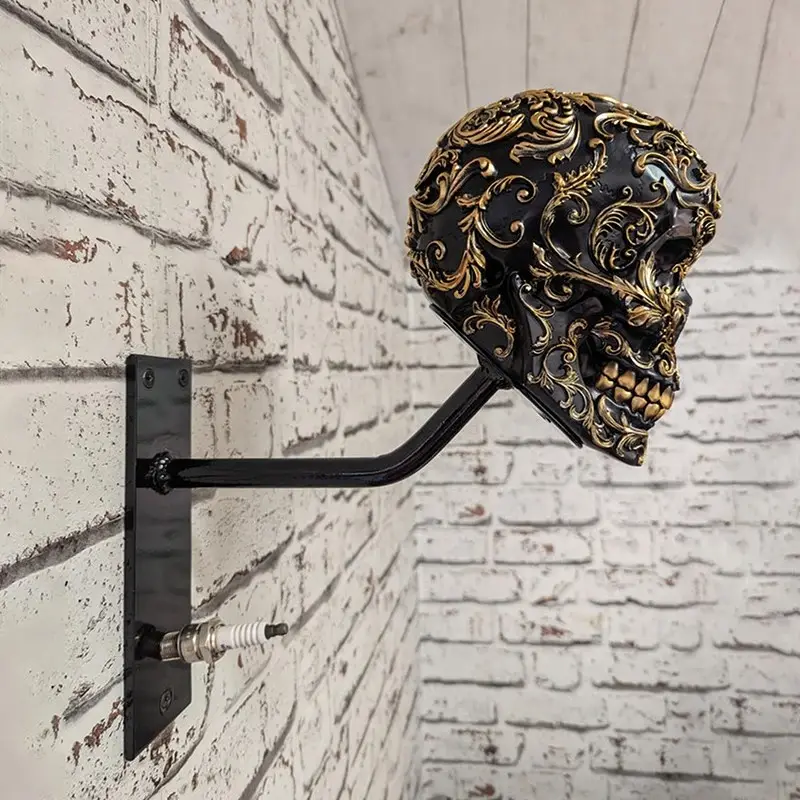 Motorcycle Helmet Holder Rack Wall Mount Hat