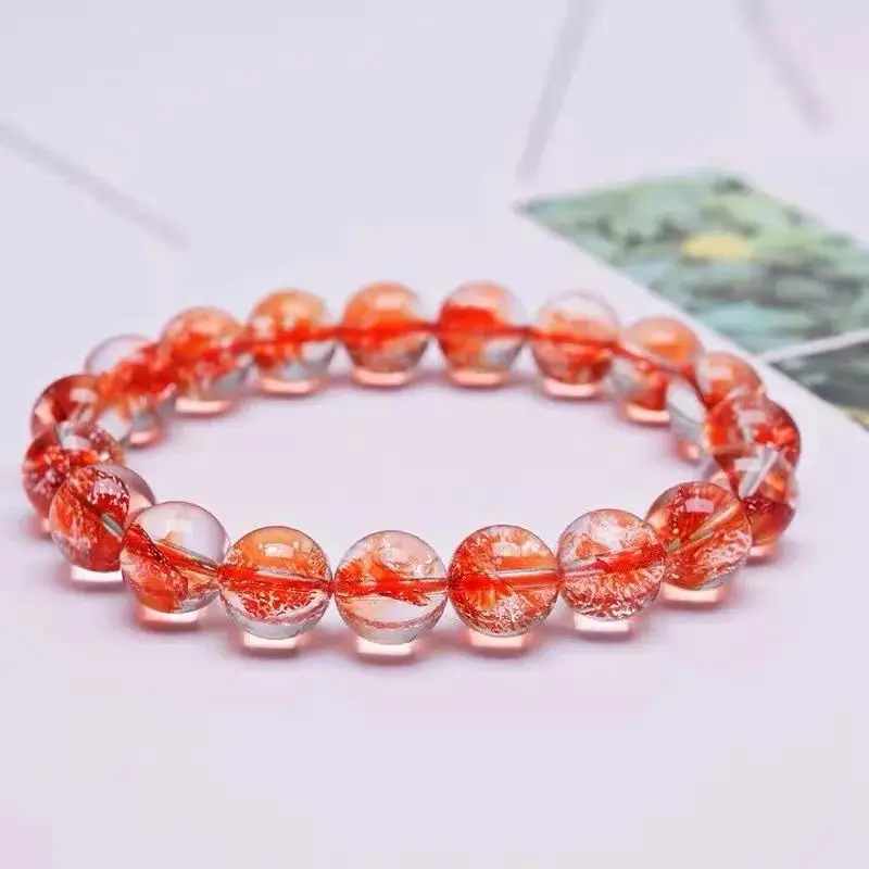 Women's Fashion Natural Phoenix Feather Crystal Bracelet