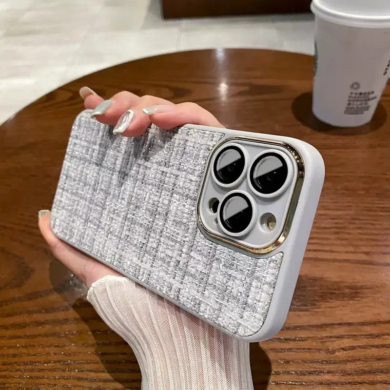 Plush Fleece Full Wrap Lens Film Silicone Cover
