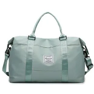 Travel Duffel Bags Sports Fitness Gym Tote Bag Women Weekender Overnight Bag Green - Shop at LoveMi
