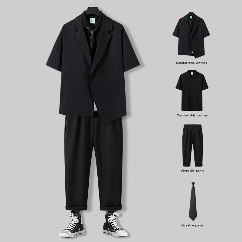 Title 9, Summer Casual Suit Men