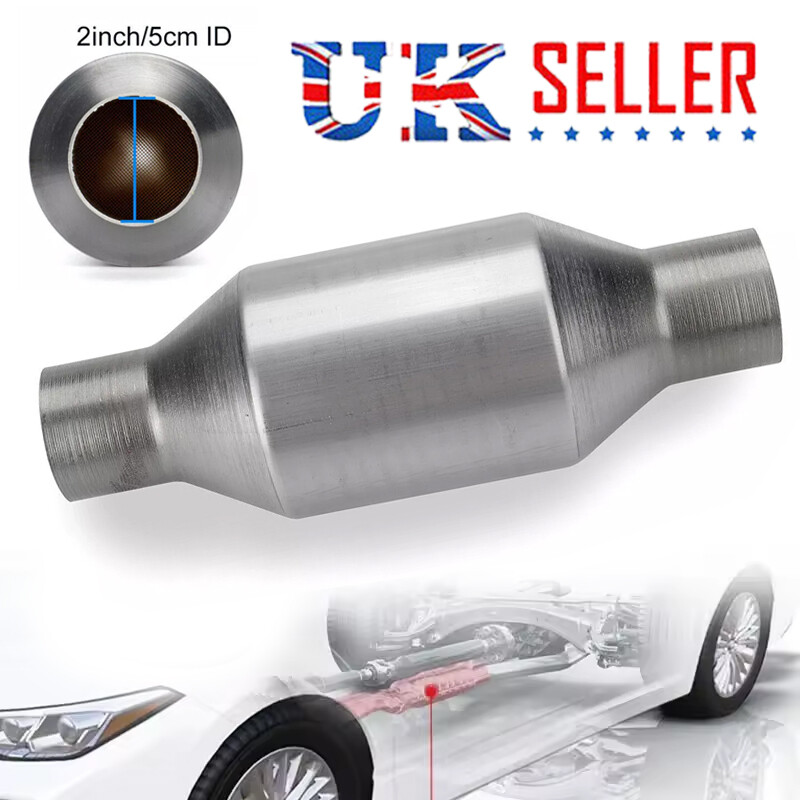 UNIVERSAL SPORTS CAT CATALYTIC CONVERTER HIGH FLOW 400 CELL STAINLESS 2 Inch UK