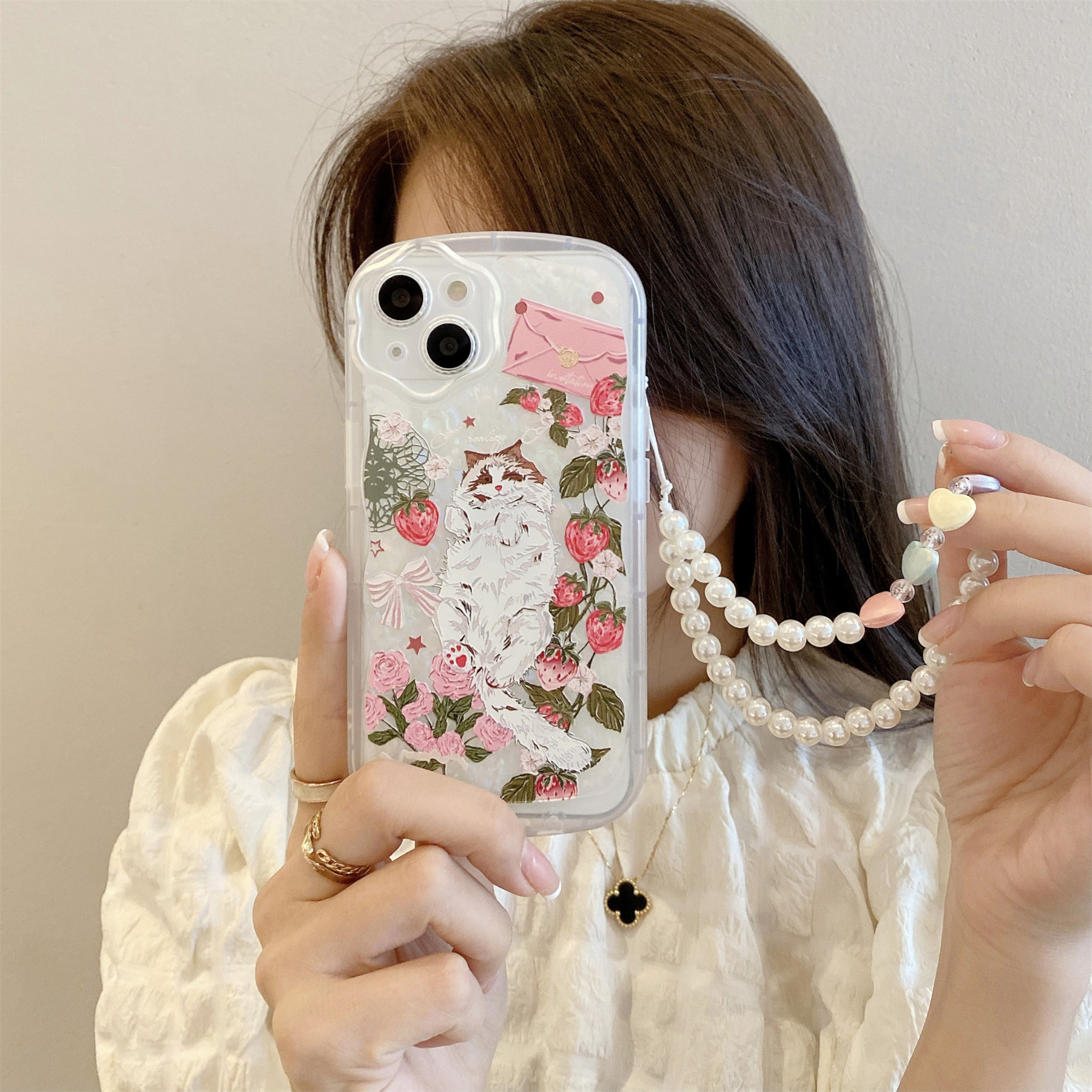 Kitten Protective Sleeve Bracelet Phone Case
