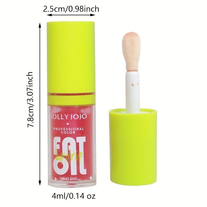 8-pack Vegan Tinted Moisturizing Shimmering Lip Oil Lip Gloss,Self-pickup Only image 4