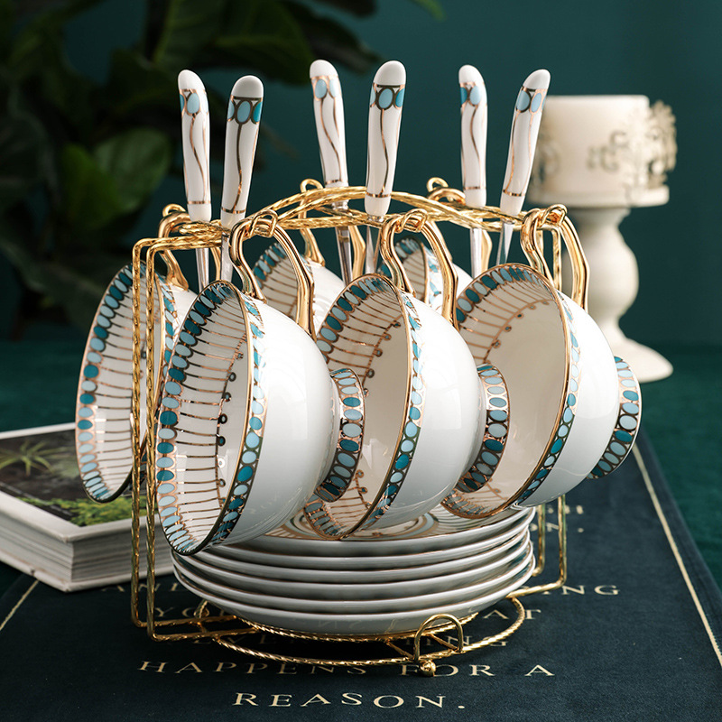 Bone china tea set