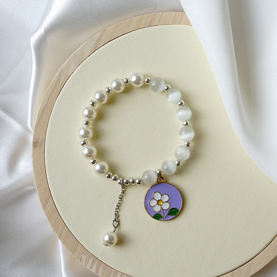Niche Design Cool Style Temperament Korean Flower Girlfriends Hand Jewelry