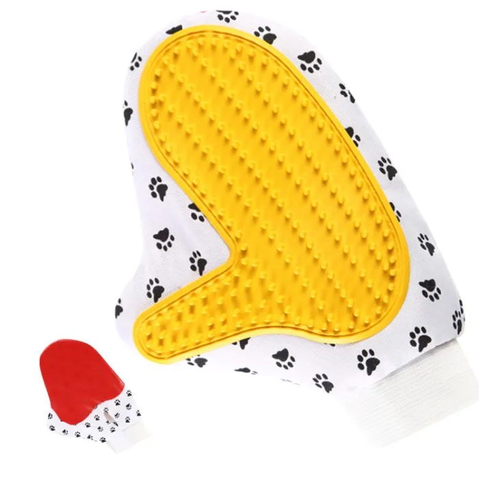 Silicone Pet Grooming Glove - detail photo 3