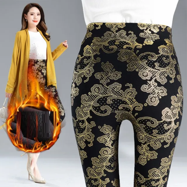 Autumn And Winter New Leggings For Women Golden Velvet - Shop at LoveMi