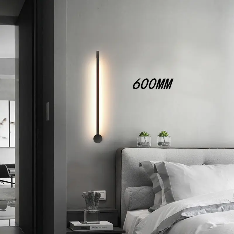 Strip Wall Lamp Nordic LED Line Bedside