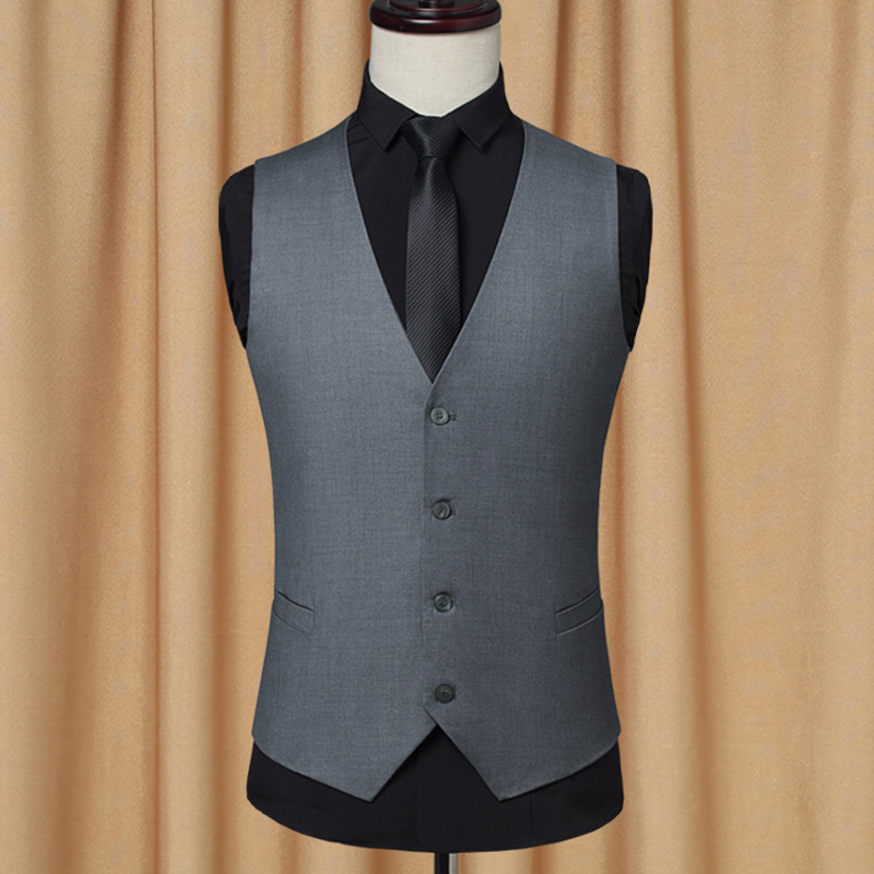 Title 4, Large Size British Style Double-Breasted Casual...