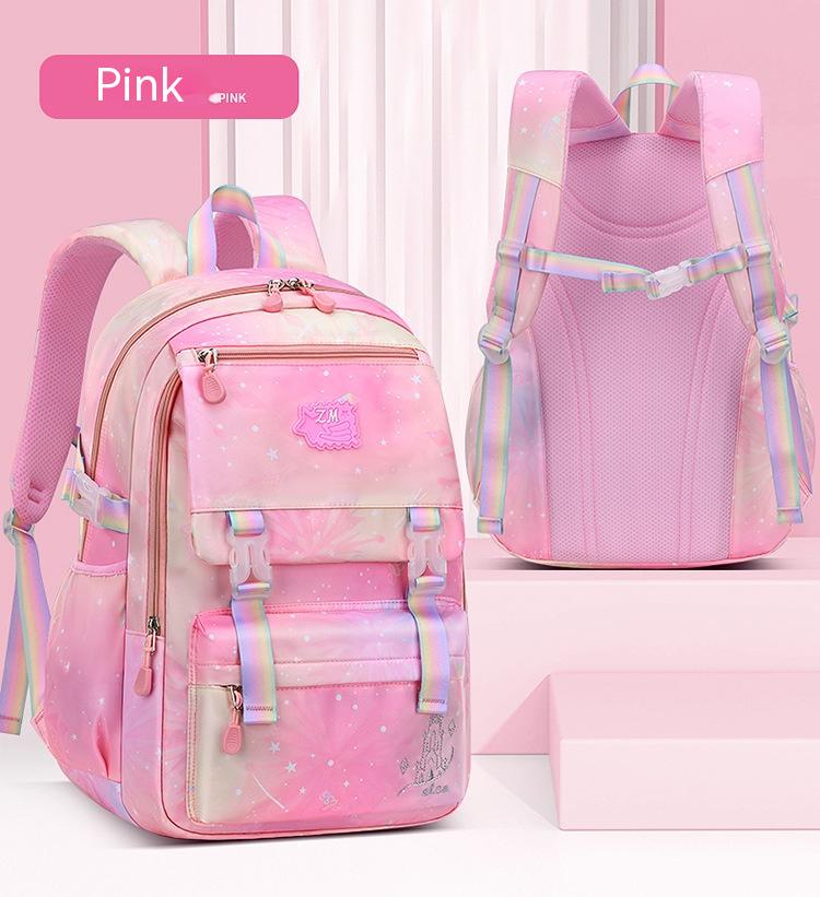 Title 2, Student Schoolbag Lightweight Girl Gradient Bac...