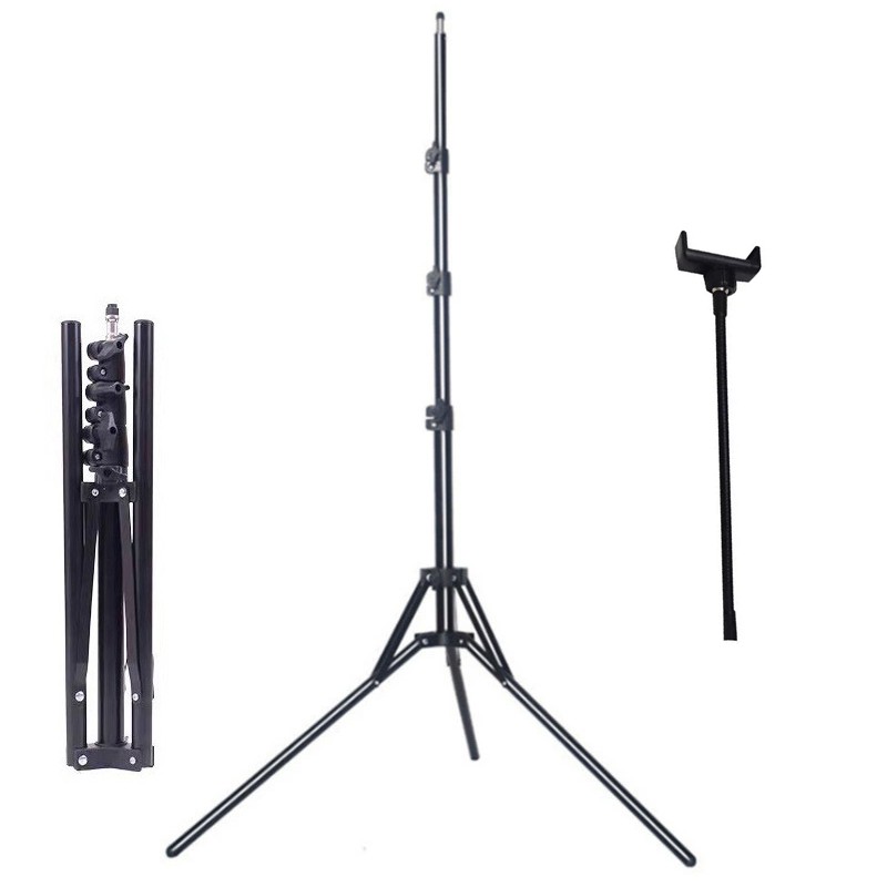 160CM Tall Flexible Phone Tripod With Lightweight Stand — image 5