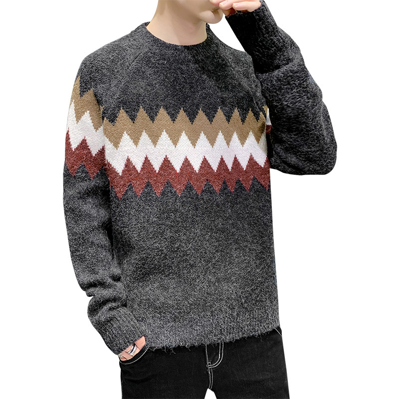 Title 4, Trendy Personality Bottoming Shirt Knitted Cash...