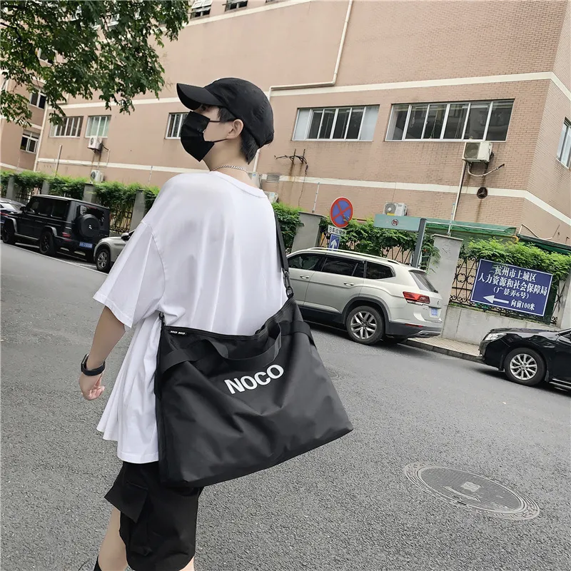 Men's Large-capacity Clothing Luggage Bag - Black
