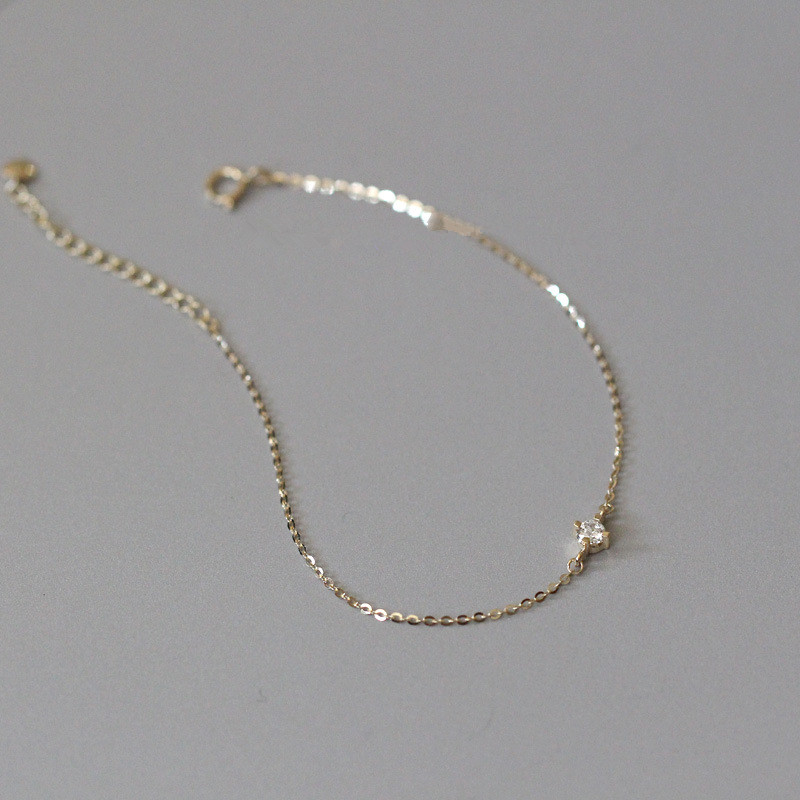 Zircon Super Versatile Everyday Temperament Fine Bracelet
