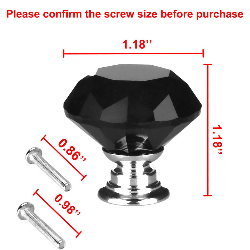 Gold Crystal Ball Knobs - Elegant Glass Pulls For Furniture & Cabinets — image 7