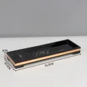 Ink Black Small Long Tray