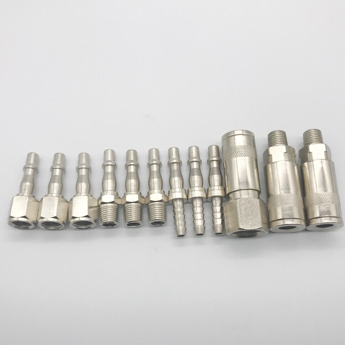 12Pcs BSP Air Line Fitting Hose Compressor Quick Release Connector UK New — image 2