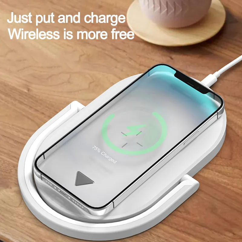 3 In 1 Foldable Wireless Charger Night