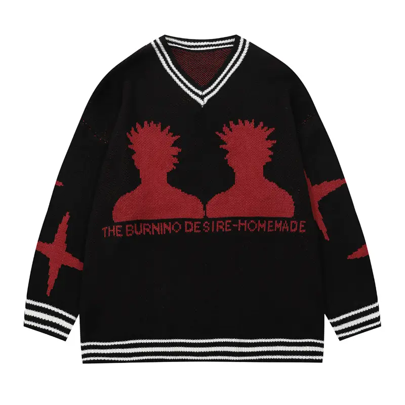 Gaojie American Autumn And Winter Pullover Sweater