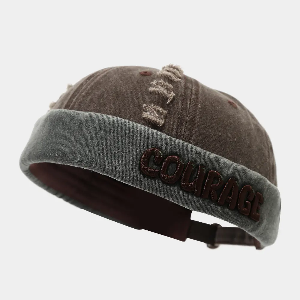 Summer Men's And Women's Identical Washed-out Casual
