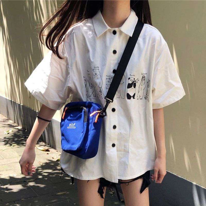 Title 3, Anime Kavaii Shirt Girls Short Sleeve Summer