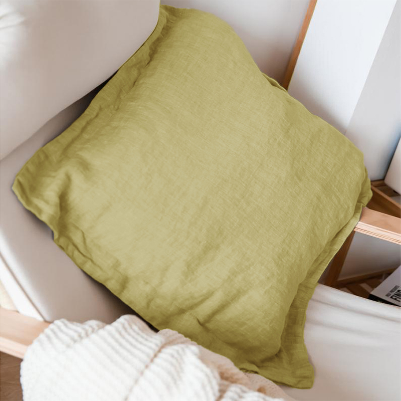 Linen Wide Side Pillowcase Simple Skin-Friendly Cotton