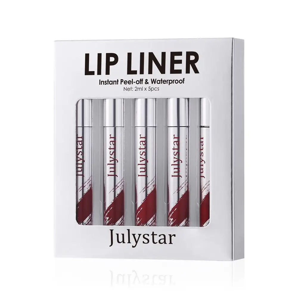 Tear Off Lip Color Suit Matte Durable