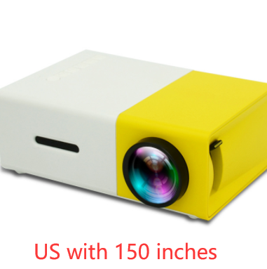 Portable Projector 3D Hd Led Home Theater Cinema HDMI-compatible Usb Audio Projector Yg300 Mini Projector - Image 26