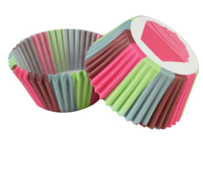 Cake Tray Baking Paper Glutinous Rice Cake Cups (A-100PCS)