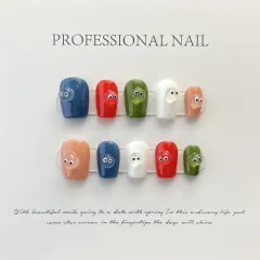 Fake Nails Removable Finished Patch Phototherapy - S - View 1