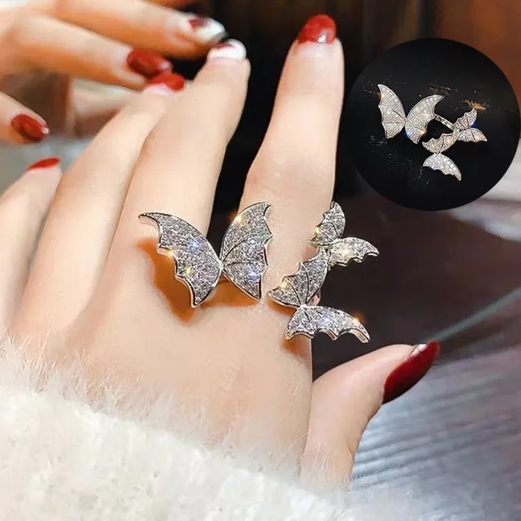 Turnable Anxiety Rings with Bead Relieve Stress for Women