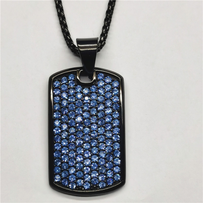 Crystal Diamond Fashion Atmospheric Stainless Steel Necklace