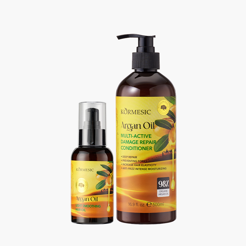 KORMESIC Moroccan Argan Oil Lightweight Smooth Hair Oil 110ml — foto 4
