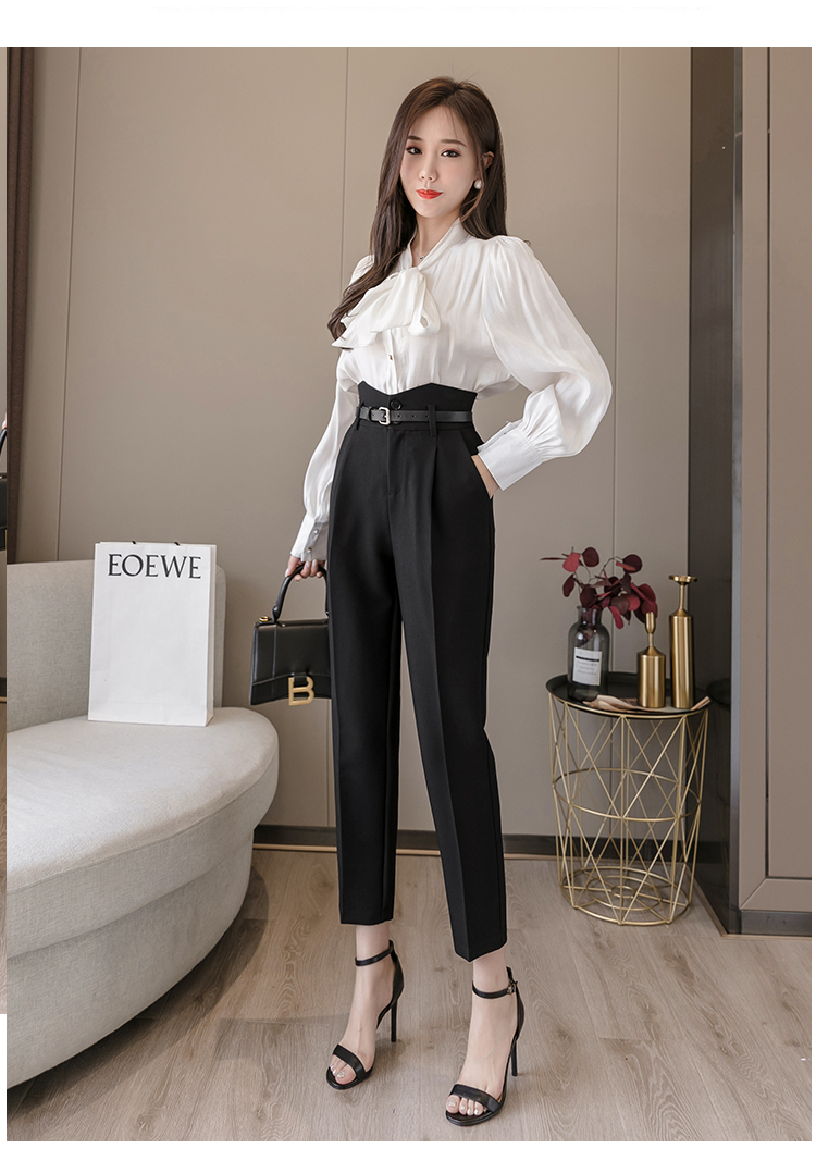 Title 11, High Waist Suit Pants Ladies Summer Pants Thin ...