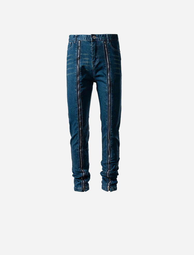 Title 2, Jeans unisex di alta moda, stile urban street c...