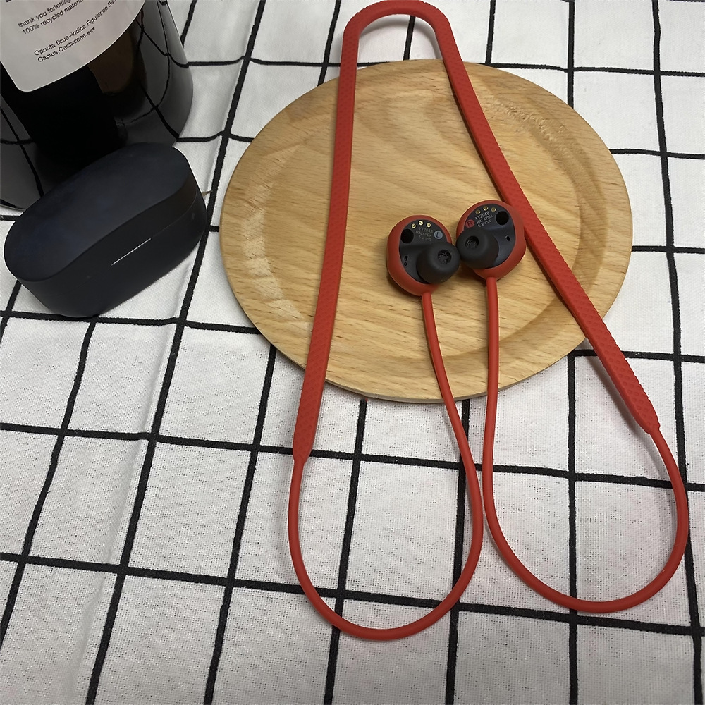 Hanging Neck Bluetooth Headset Silicone Anti-lost Rope - Image 3