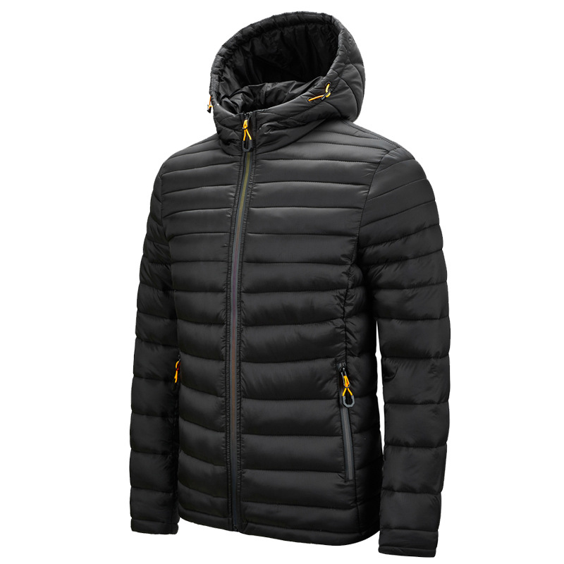 Title 6, Mens Hooded Lightweight Coat Breathable and Co...