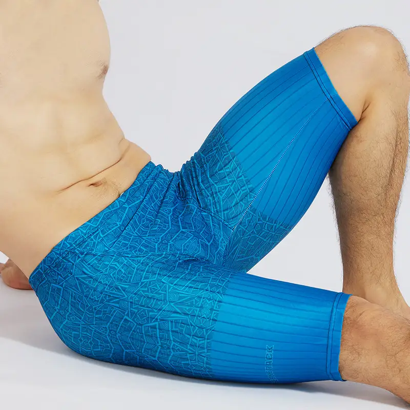 Men's Compression Swim Jammers Quick Dry Athletic Swimming Trunks