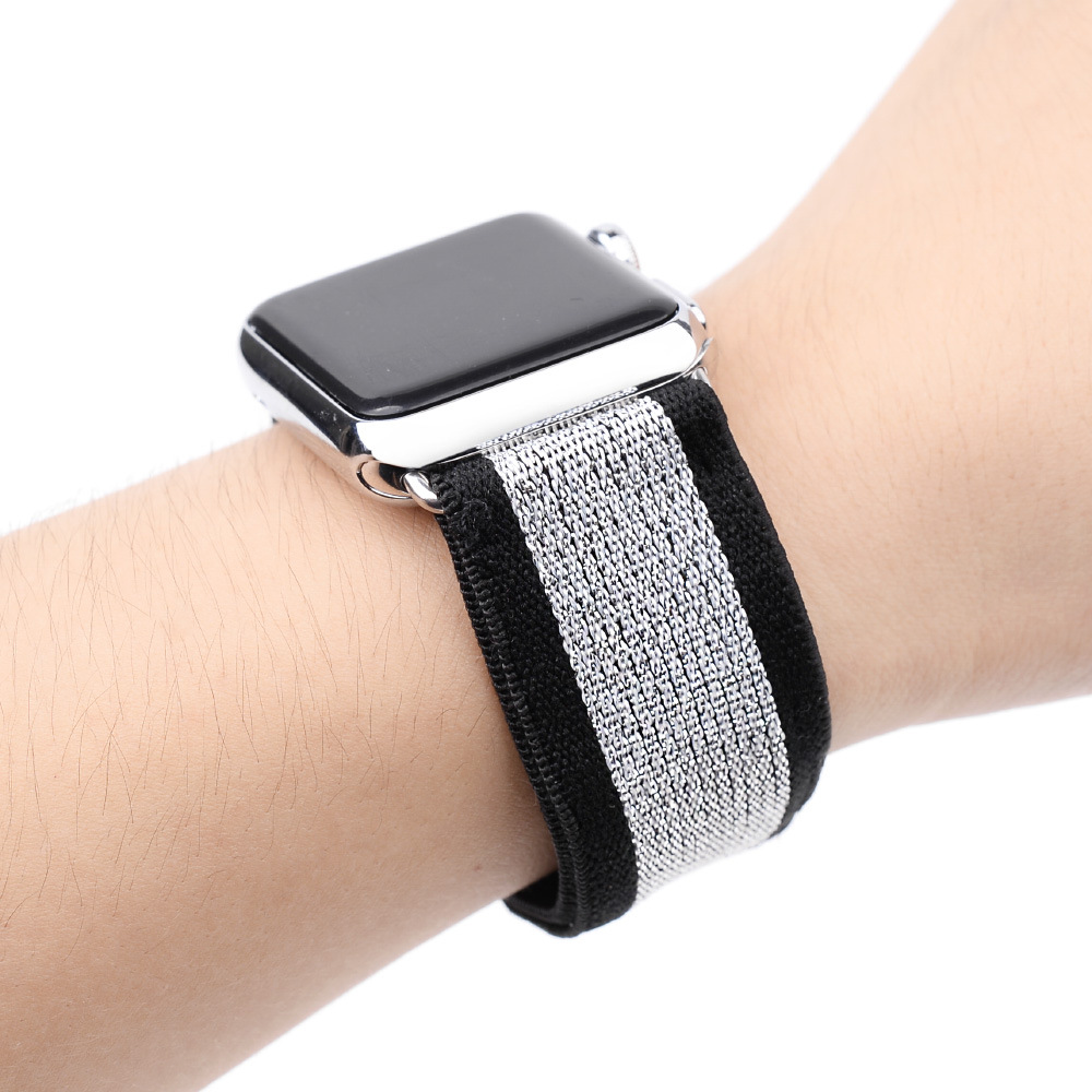 Title 4, Iwatch Elastic Retractable Fabric Woven Nylon W...