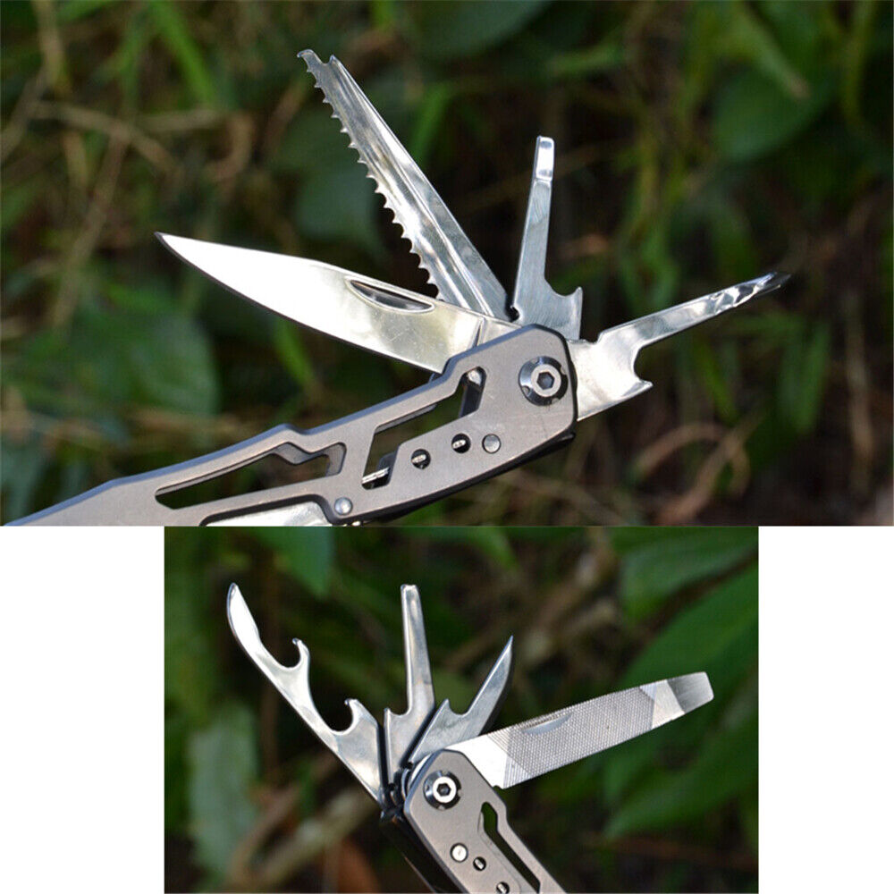 Multifunctional Stainless Steel Multi-tool Pocket Pliers Saw Folding Pliers... 3