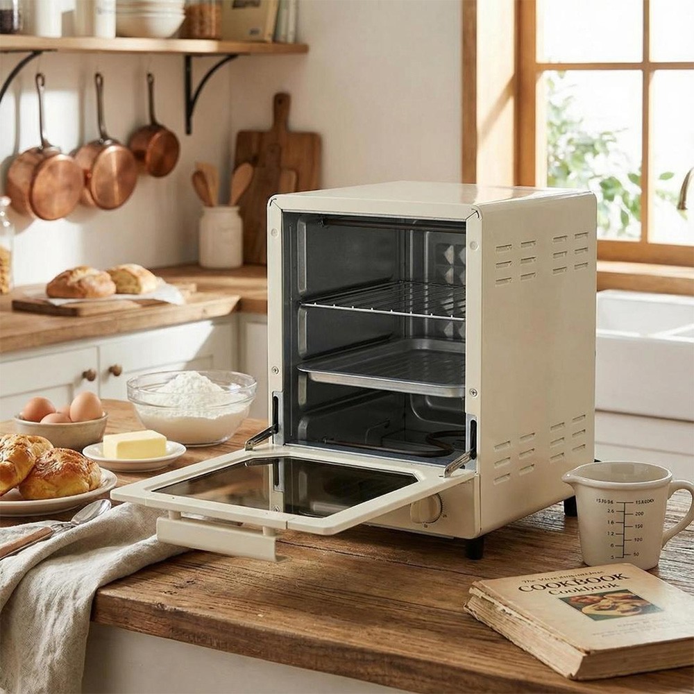 15L 3 Tiers Mini Oven Kitchen Electric Toaster Grill Portable Baking Cooker — image 3