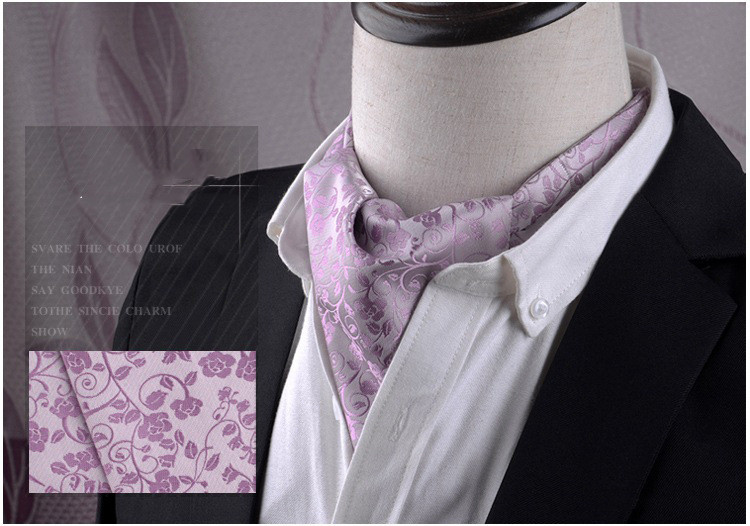 Title 9, Gentleman Style Polyester Jacquard Men