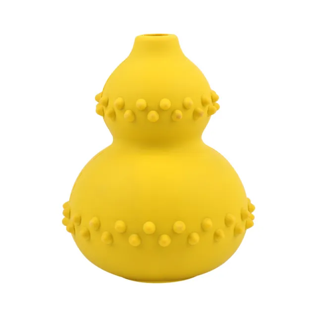 Pet Toy Natural Rubber Resistant To Biting And Grinding Teeth Yellow - Shop at LoveMi